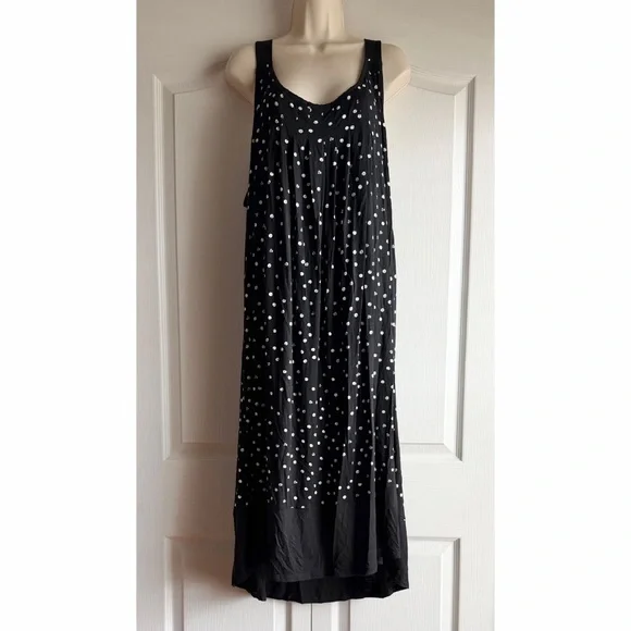 Company Ellen Tracy Polka Dot Tank Midi Dress - Picture 2 of 7